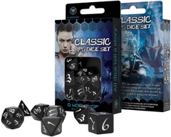 Набор кубиков Classic RPG Black & white Dice Set (7)