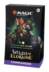 Commander Deck Virtue and Valor Wilds of Eldraine Magic The Gathering АНГЛ