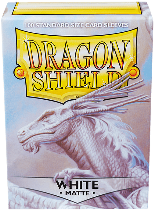 Протекторы Dragon Shield Sleeves: matte White (100 шт, 66x91)