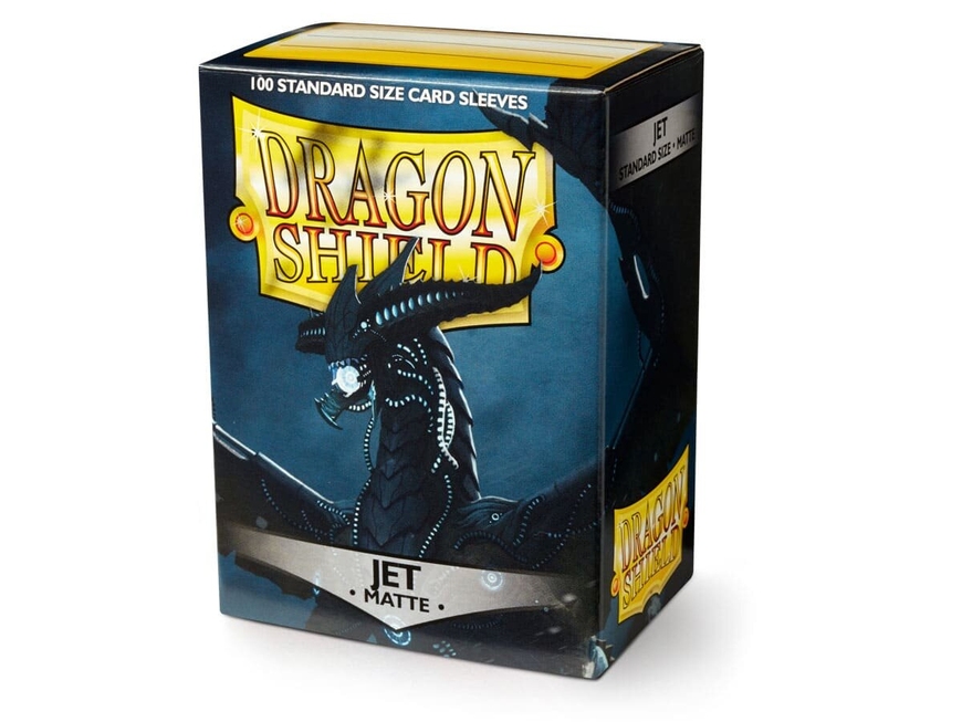 Протекторы Dragon Shield Sleeves: matte Jet (100 шт, 66x91)