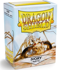 Протектори Dragon Shield Sleeves: matte Ivory (100 шт, 66x91)