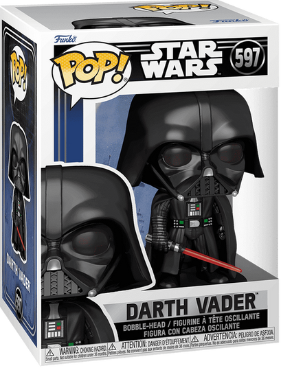 Фигурка Дарт Вейдер со световым мечом - Funko POP Star Wars #597