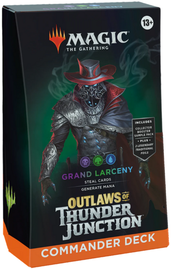 Commander Deck Grand Larceny Outlaws of Thunder Junction Magic The Gathering АНГЛ