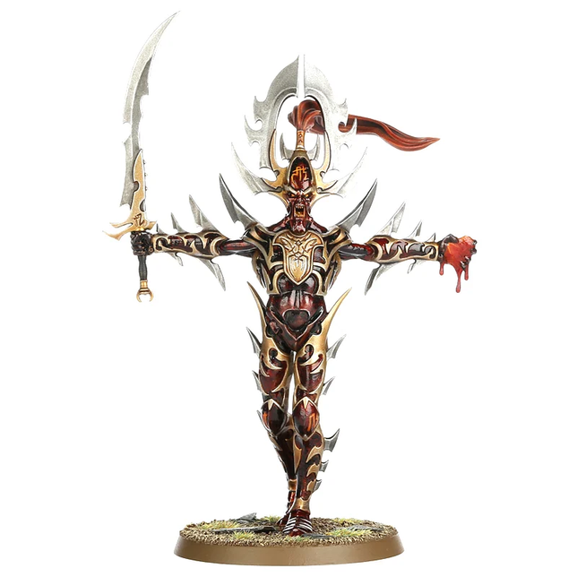 5 ELFI STREGHE Figlie di Khaine Warhammer Sigmar Elfi Oscuri Elfo EUR 42,07 - IT