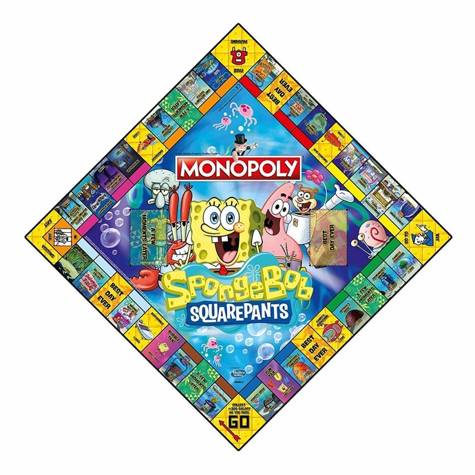 Monopoly Spongebob Squarepants (Монополия Губка Боб Квадратные Штаны)