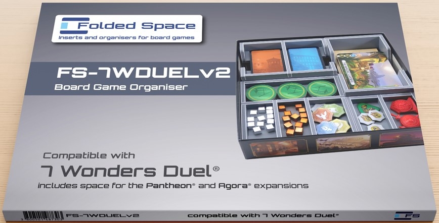 Органайзер 7 Wonders Duel + Pantheon + Agora / 7 Чудес Дуэль и допы Folded Space