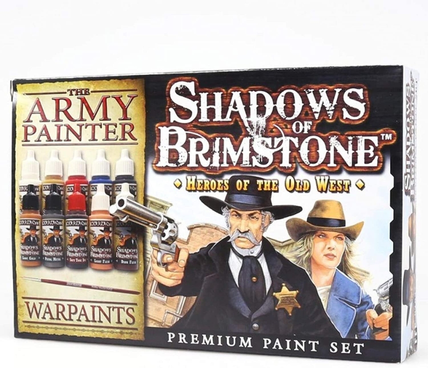Shadows of Brimstone: Heroes of Old West Paint Set