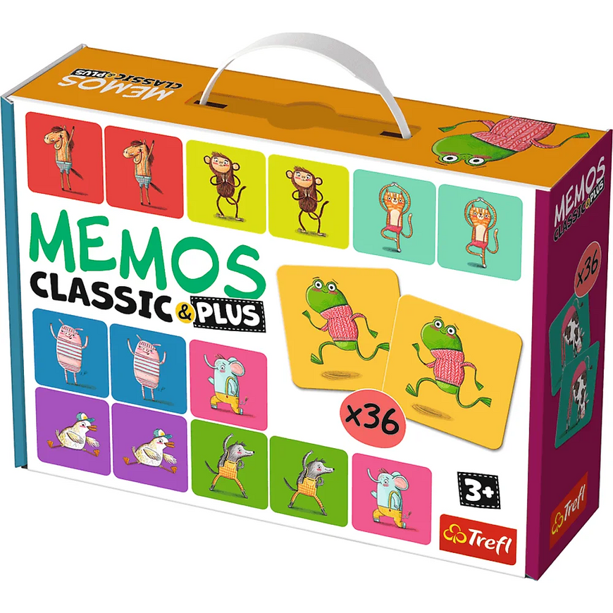 Мемос Классический: Двигайся и играй (36 карт)