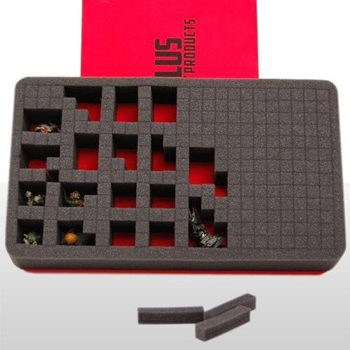 Трей для миниатюр 12,7 см Game Plus Products: 5 Inch Pluck Foam Tray