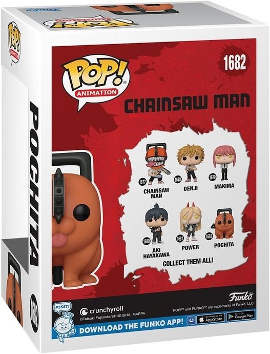 Почита - Funko Pop Chainsaw Man #1682: Pochita