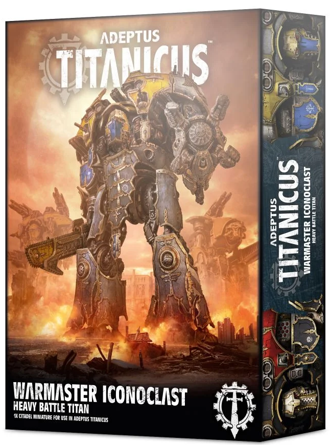 Adeptus Titanicus: Warmaster Iconoclast Heavy Battle Titan