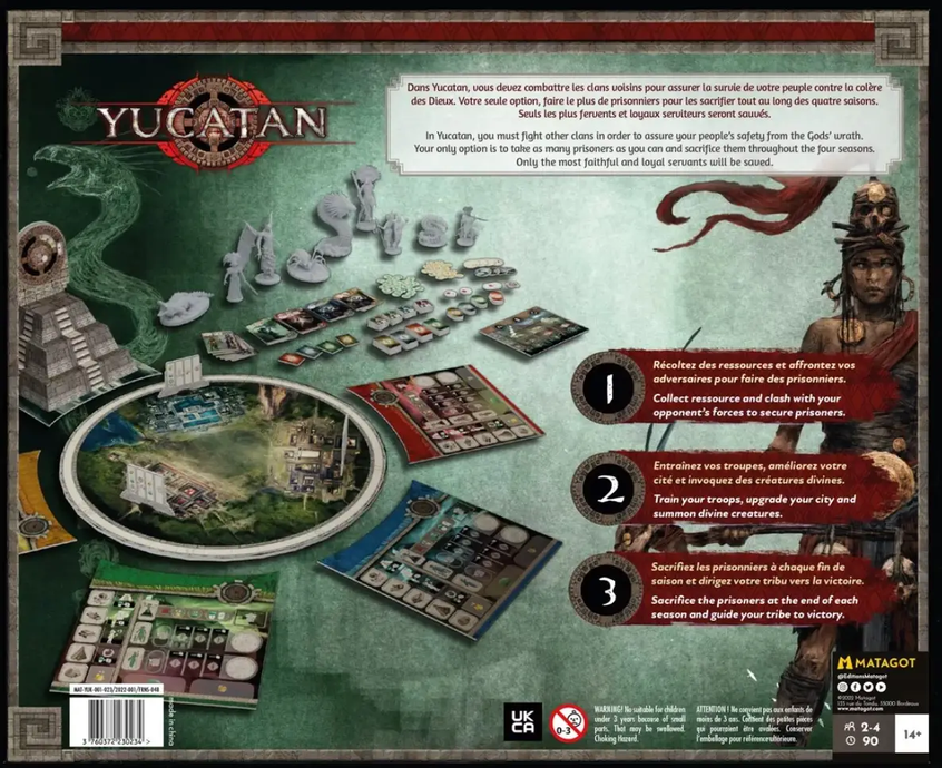 Yucatan (Kickstarter pack - base game + 5 game ups)