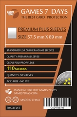Протекторы Games7Days (57.5 x 89 мм) Premium Plus USA (50 шт)