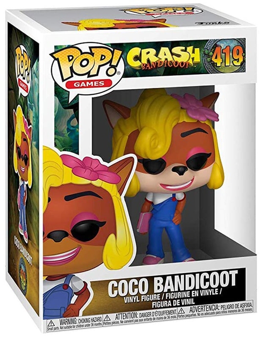Коко Бандикут - Funko POP Games: CRASH BANDICOOT Coco Bandicoot