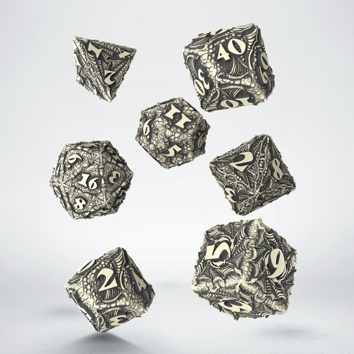 Набор кубиков Dracopolis: Scandinavian Blackfang Dice Set (7)