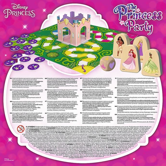 Вечеринка для принцесс: Дисней принцессы Trefl