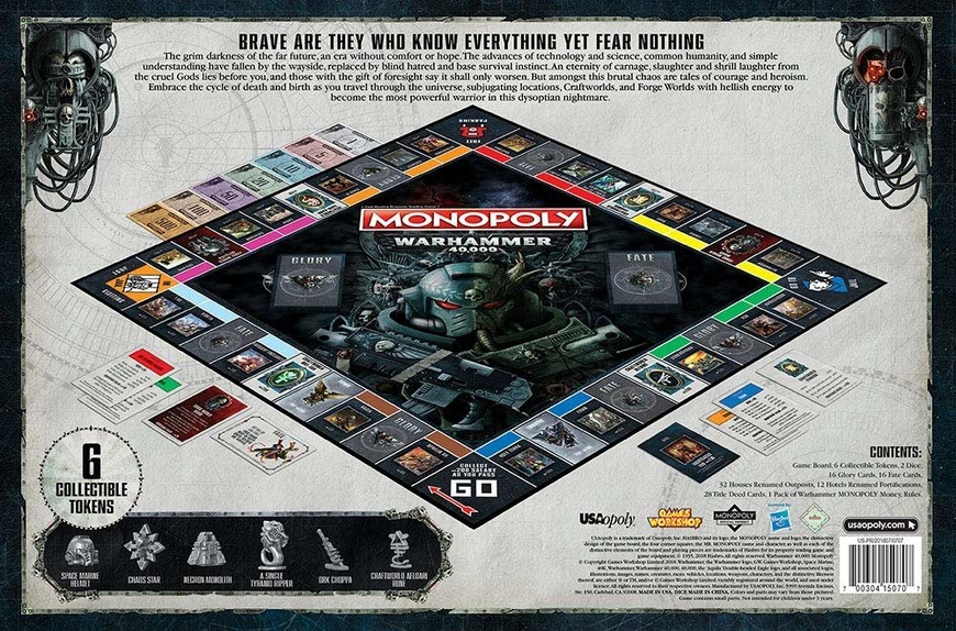 Monopoly Warhammer 40K (Монополія Вархаммер 40000)