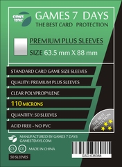 Протекторы Games7Days (63.5 x 88 мм) Premium Plus USA (50 шт)