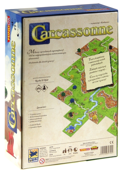 Каркасон. Нове видання (Carcassonne) PL