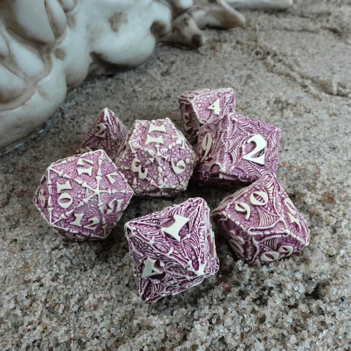 Набор кубиков Dracopolis: Yucatan Featherwing Dice Set (7)