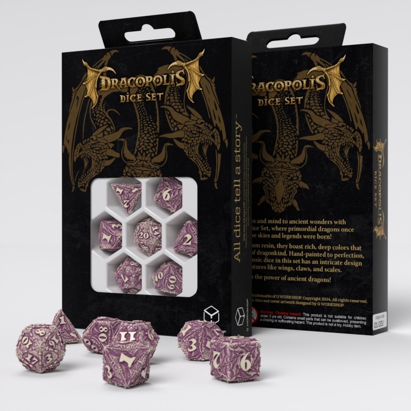 Набор кубиков Dracopolis: Yucatan Featherwing Dice Set (7)