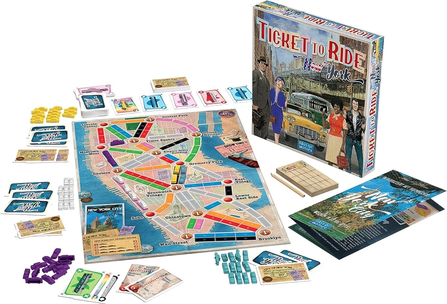 Ticket to Ride: New York ((Билет на поезд: Нью-Йорк)