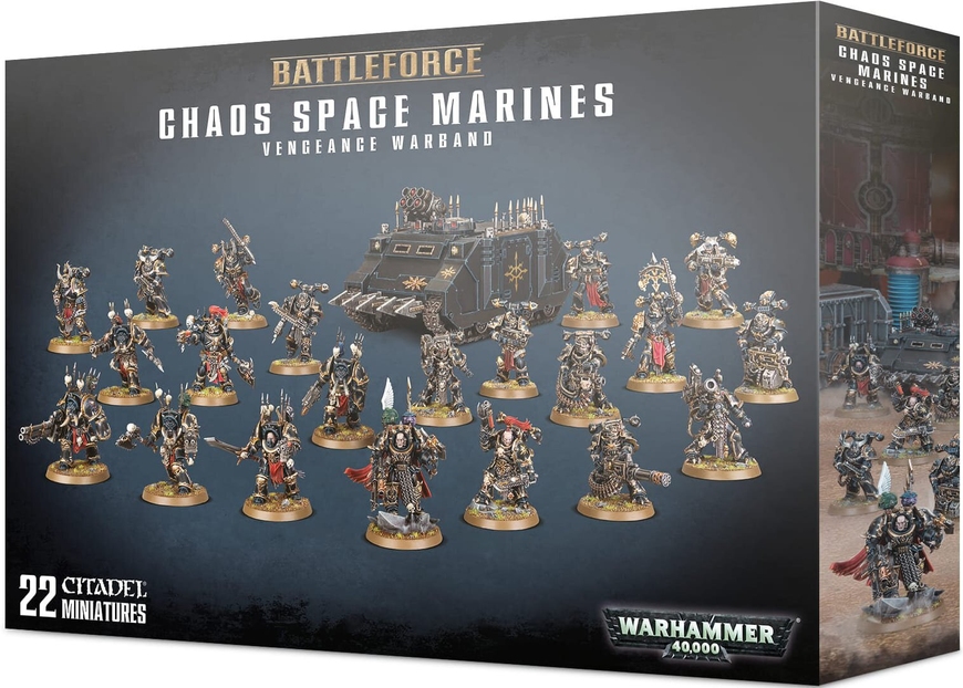 Chaos Space Marines Vengeance Warband Warhammer 40000