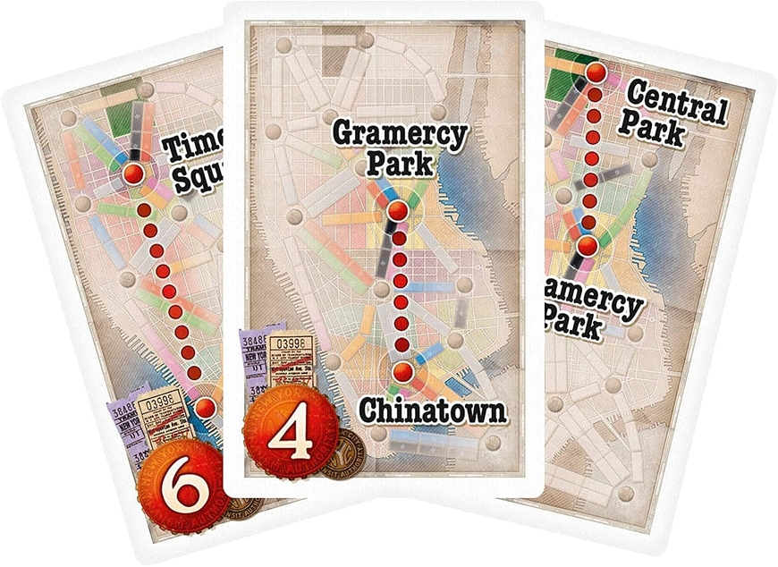 Ticket to Ride: New York ((Билет на поезд: Нью-Йорк)