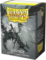 Протекторы Dragon Shield Sleeves: Dual matte Justice (100 шт, 66x91)
