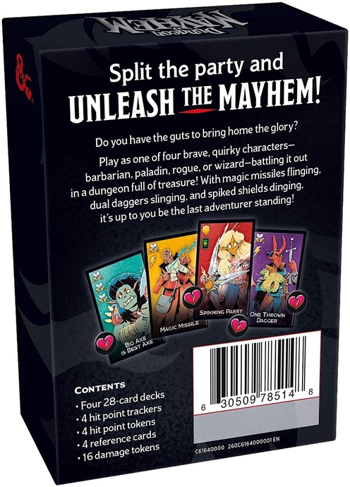 Dungeon Mayhem Dungeons & Dragons Card Game