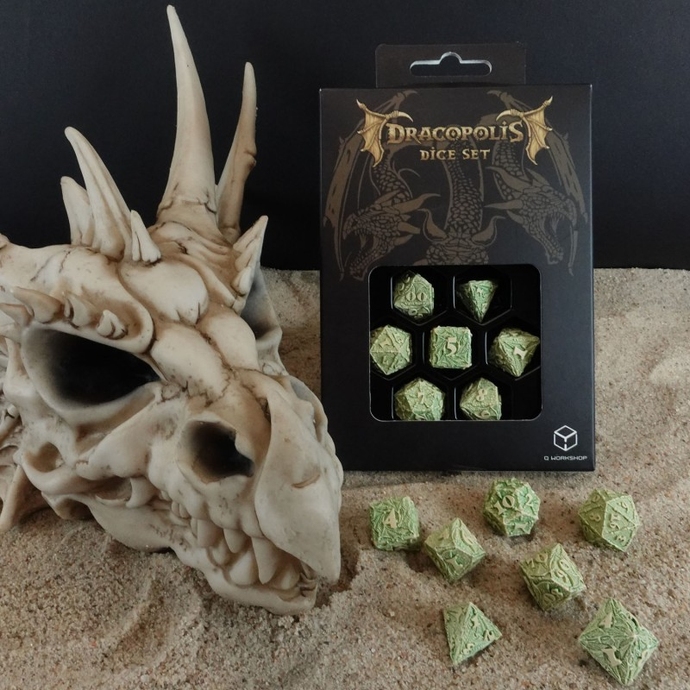 Набір кубиків Dracopolis: Andean Longneck Dice Set (7)