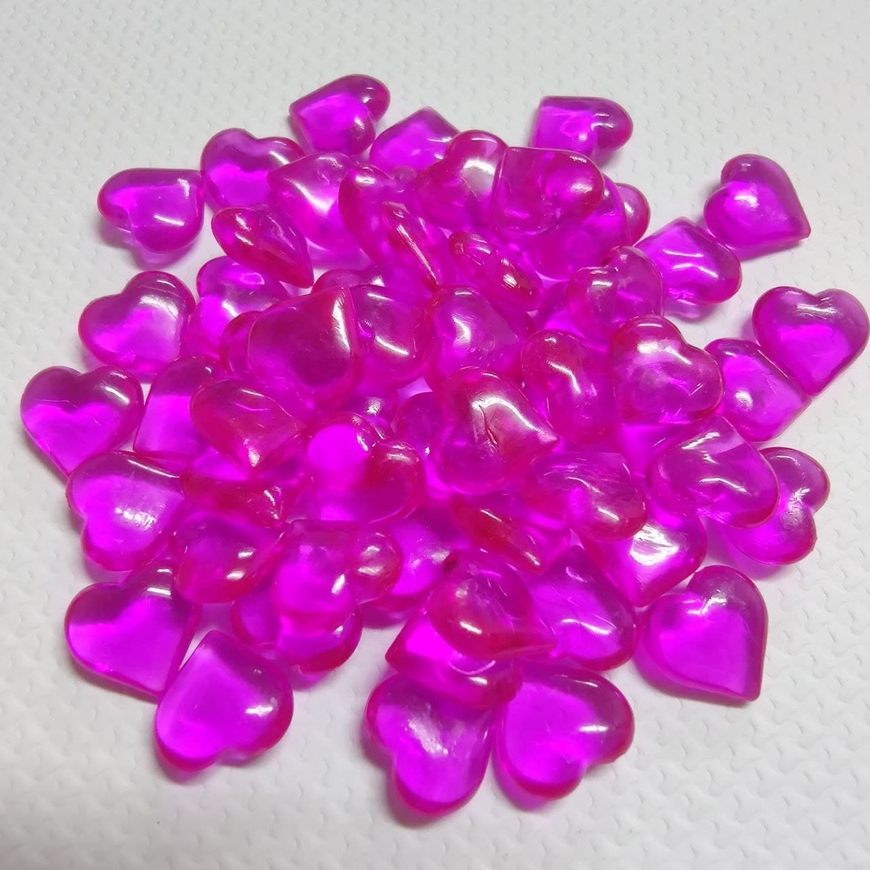 Набор жетонов Сердце Фиолетовый (100 шт)