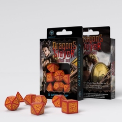 Набор кубиков Dragon Slayer Red & orange Dice Set (7)