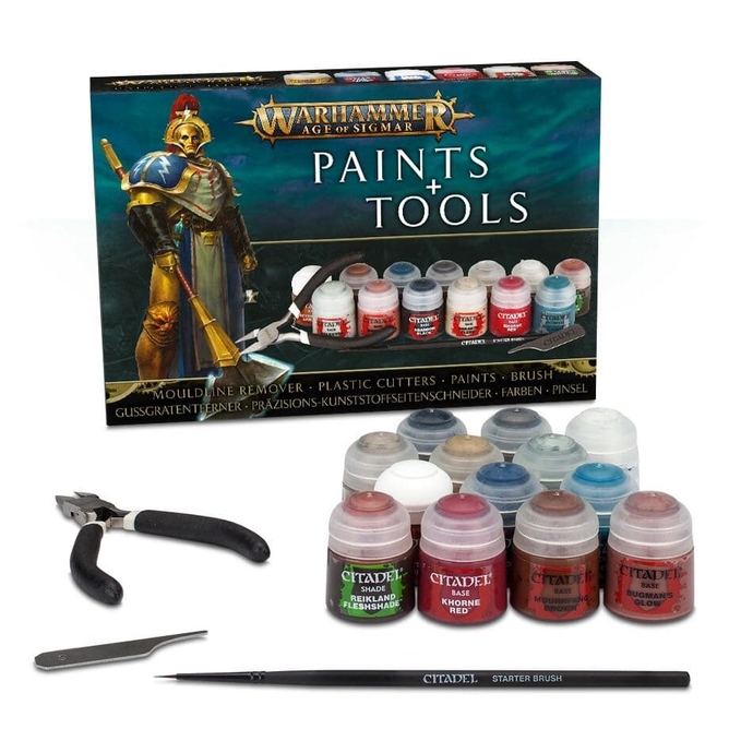 Набір фарб Citadel Paints & Tools Set Warhammer Age of Sigmar