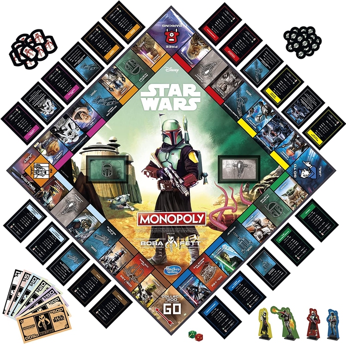 Monopoly: Star Wars – Boba Fett Edition (Монополия Звёздные войны - Боба Фетт)
