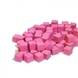 Кубик деревянный Mayday 8 мм - розовый - 10 штук