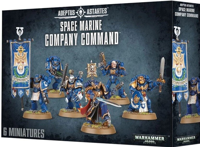 Space Marines Company Command Warhammer 40000