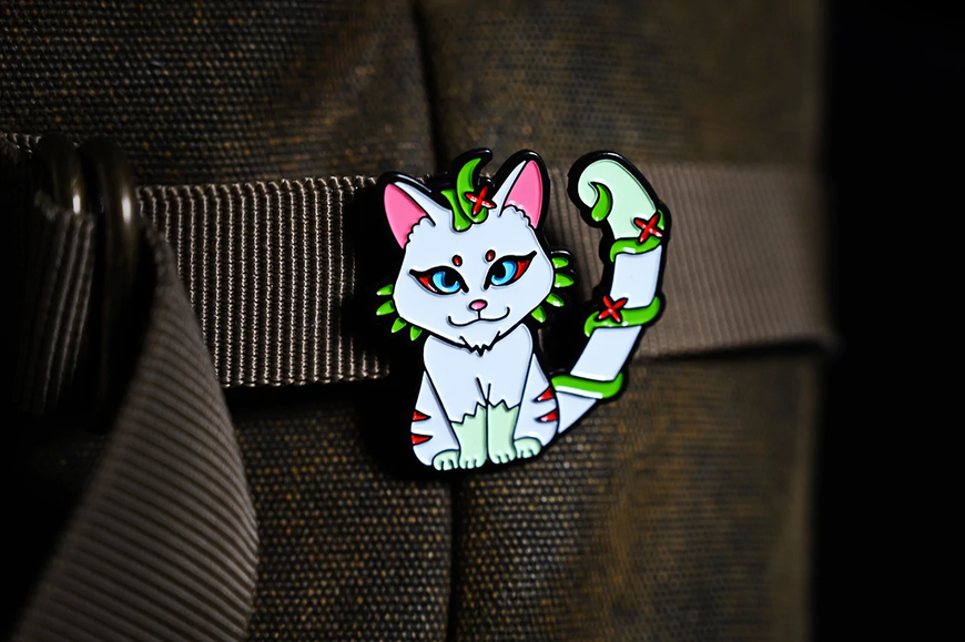 Остров кошек. Набор коллекционных значков Collectors pin set