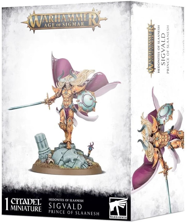 Hedonites of Slaanesh: Sigvald Prince of Slaanesh Age of Sigmar