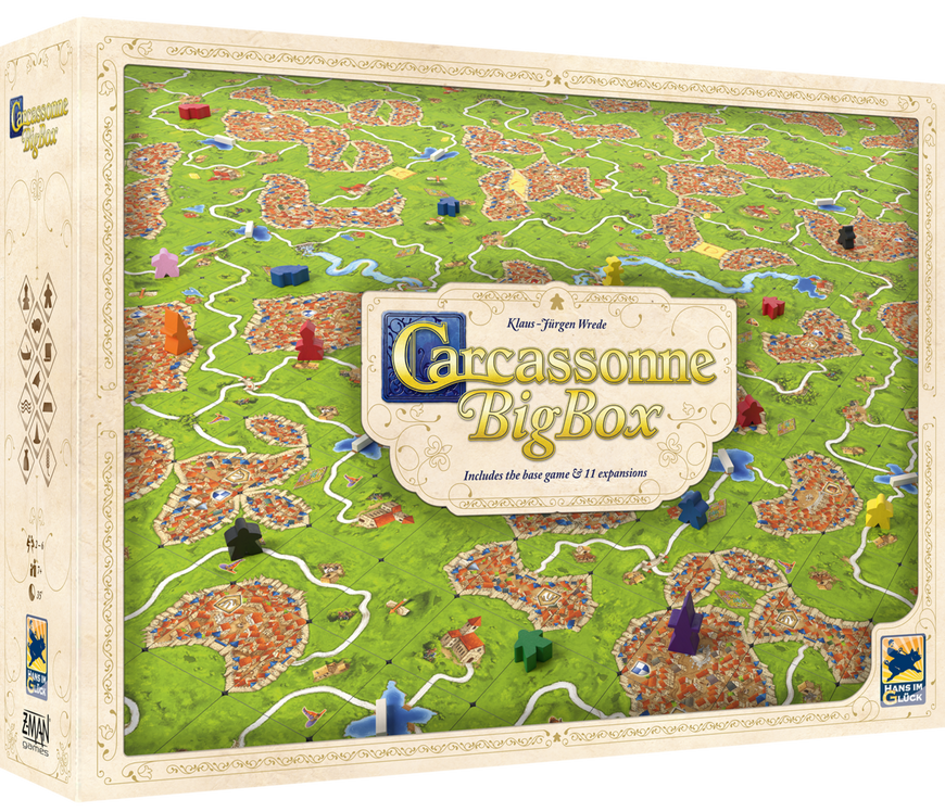 Carcassonne Big Box 6 (Каркассон. Большая коробка. Новое издание) АНГЛ