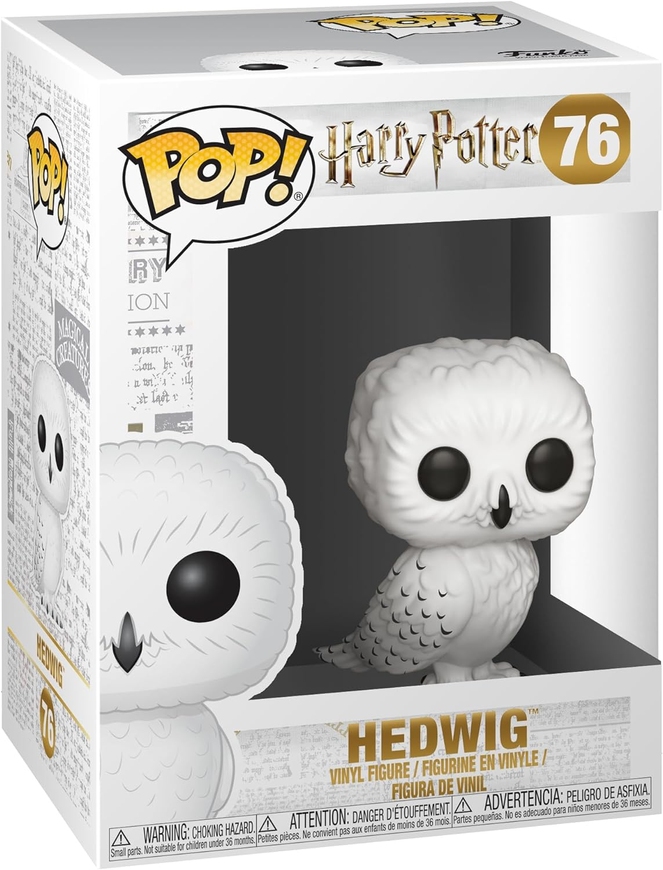 Сова Букля - Funko Pop Harry Potter: Hedwig #76