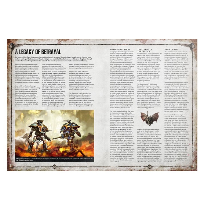 Codex: Chaos Knights 8th edition (HB) Warhammer 40000