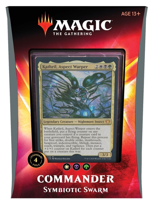 Commander Deck Symbiotic Swarm - Ikoria Lair of Behemoths Magic The Gathering