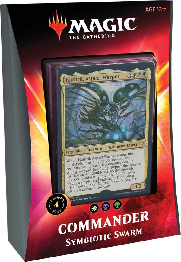 Commander Deck Symbiotic Swarm - Ikoria Lair of Behemoths Magic The Gathering