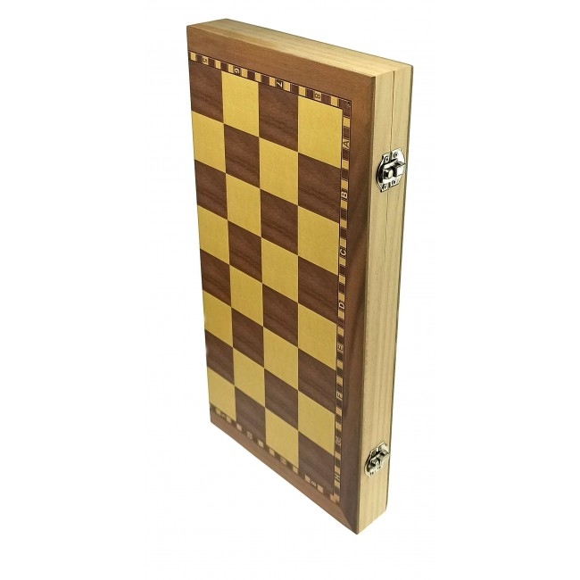 Шахматы деревянные с магнитом (39х39х2 см)