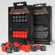 Набор кубиков Fortress Compact Black & Red D6 Dice (20)