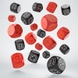 Набор кубиков Fortress Compact Black & Red D6 Dice (20)