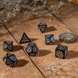 Набор кубиков The Witcher Dice Set. Yennefer - The Obsidian Star Dice Set (7)