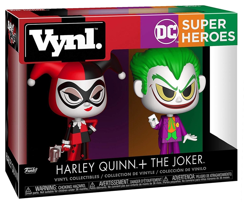 Харли Квинн и Джокер - Funko Vynl DC Super Heroes: HARLEY QUINN + THE JOKER