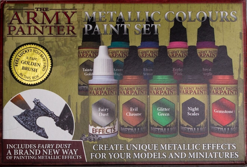 Набір фарб Warpaints Metallic Colours Paint Set